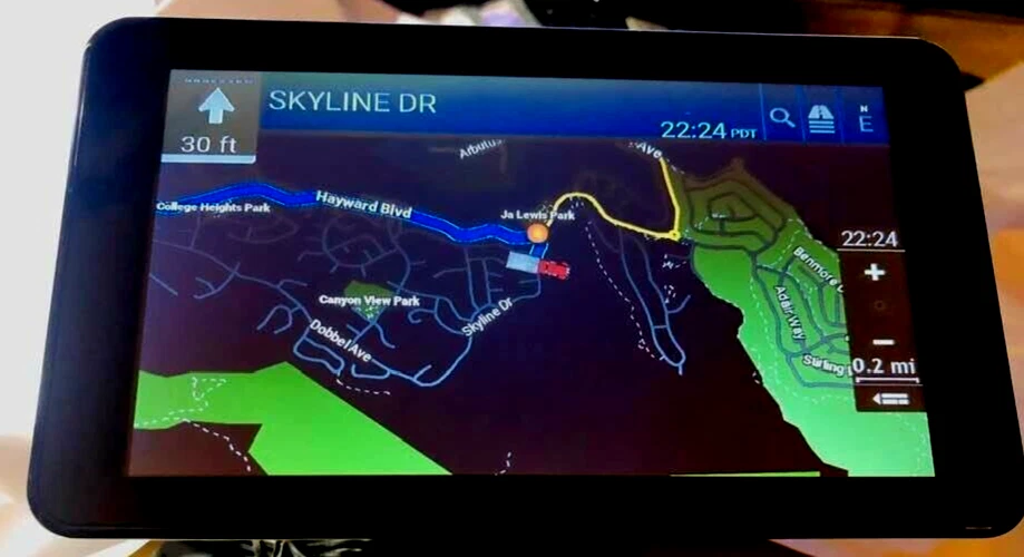 RAND MCNALLY TND-740 TRUCK GPS RECEIVER