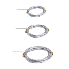 20 Meter 2mm Aluminum Wire,10 Meter 1.5mm ,5 Meter 3mm for Jewelry,Doll Making