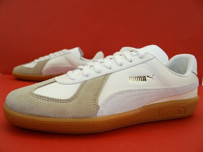 Puma Army Trainer Sneaker Turnschuhe Laufschuhe Unisex Schuhe Gr.42 Beige