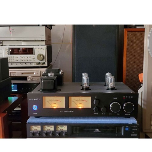 Standard Version C1 Electronic Tube Amplifier with 6H8C Preamplifier Tubes