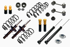 4 Stoßdämpfer Gas Federn Koppelstangen HD Domlager für Golf 4 Variant 1J5 ≤ 1.6 4 Stoßdämpfer Gas Federn Koppelstangen HD Domlager für Golf 4 Variant 1J5 ≤ 1.6