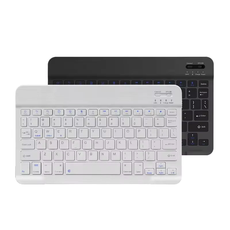 Mini Bluetooth Tastatur kabellos Wireless für PC Handy Table