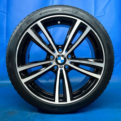 19 Zoll BMW 3er F30 F31 4er F32 F33 F36 Doppelspeiche M442 Sommerräder Original - Bild 2 von 5