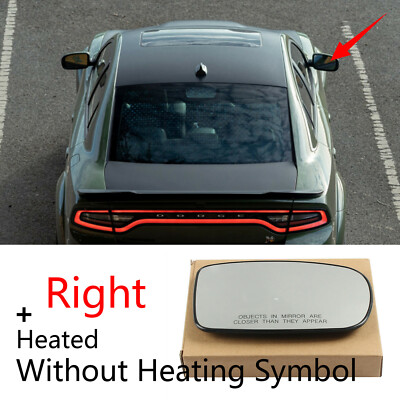 Fits Dodge Charger 2011-2023 Passenger Side Non-Heated Mirror