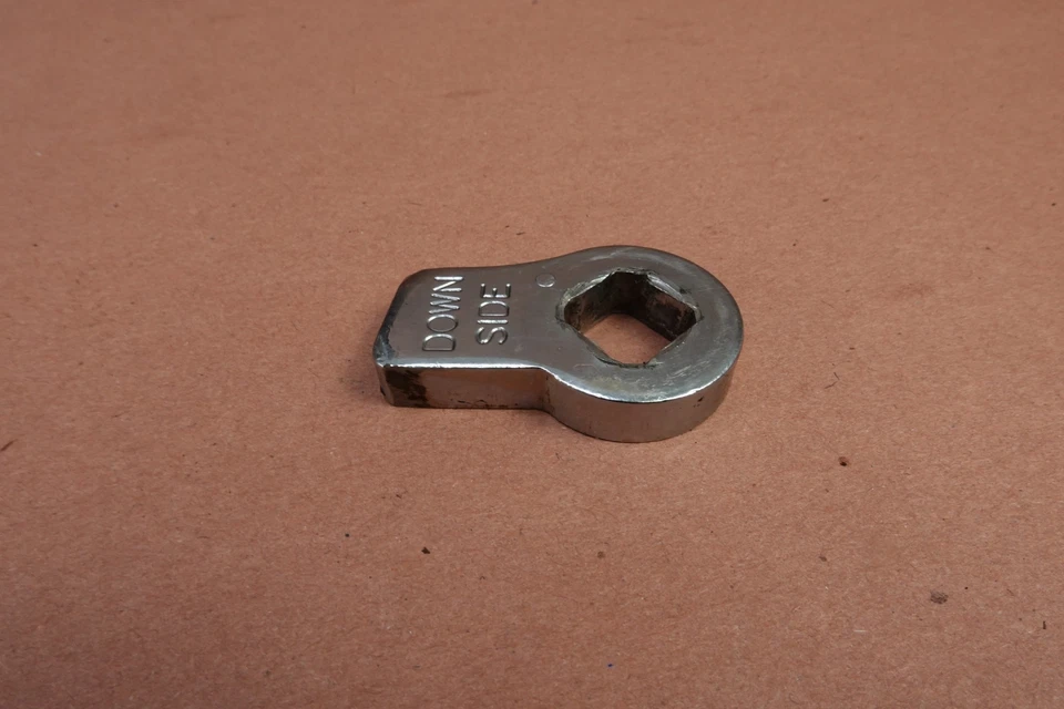 Harley-Davidson Fat Boy 2000-2006 FLSTFI soporte lateral cromado parada Foto 3 de 4