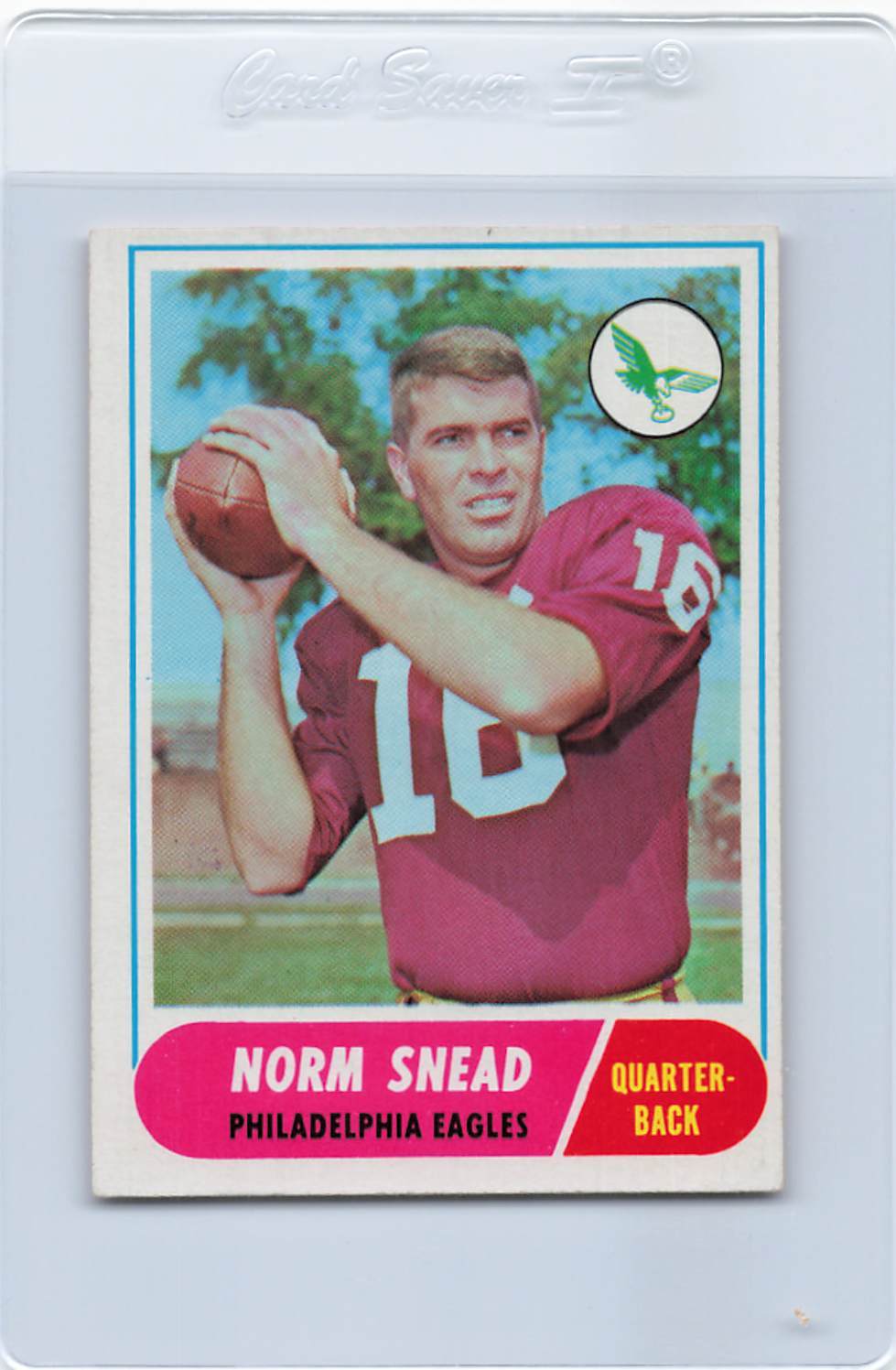 1968 Topps #110 Norm Snead Eagles EX/MT *DA-C9666