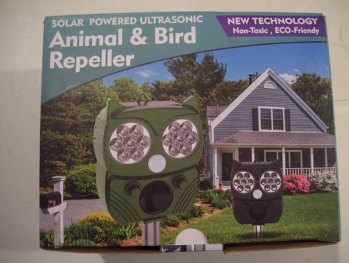 Tierschreck Ultraschall mit Bewegungsmelder, neu