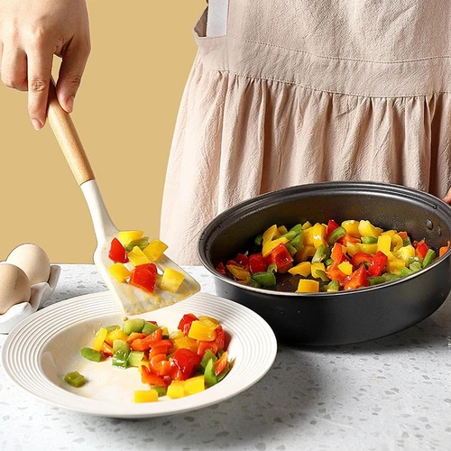 White Silicone Kitchenware and Cooking Tools Heat Resistant Kitchenware S2T8 - Picture 8 of 17