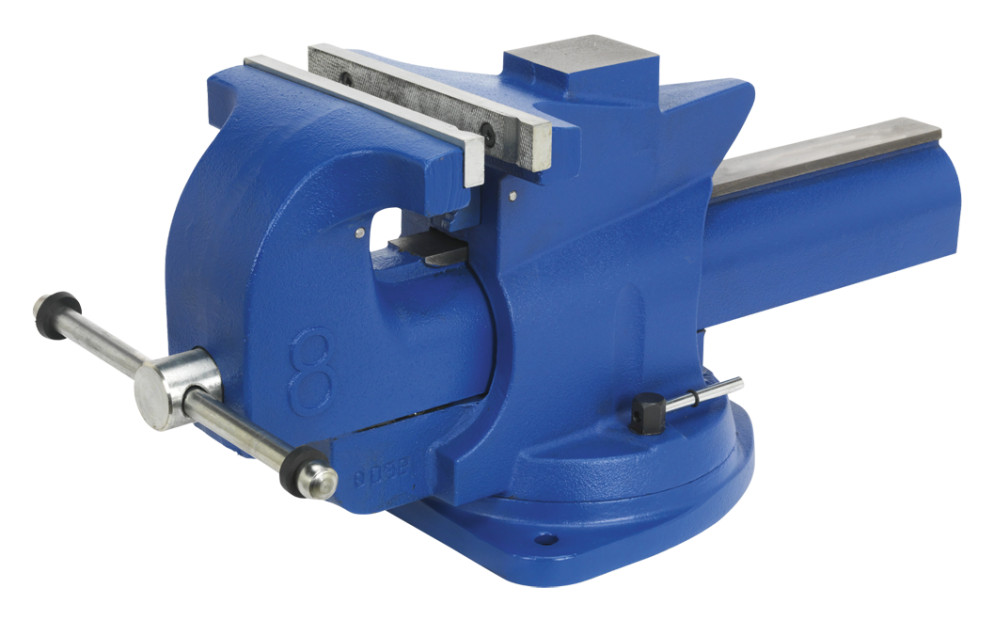 Sealey QAV200 Vice 200mm Quick Action Swivel Base Cast Iron