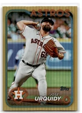 2024 Topps Series Two Gold Rainbow Foil Jose Urquidy Houston Astros #552