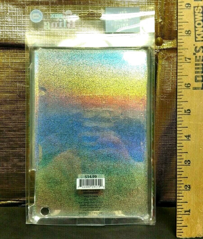 iPad Mini Rhinestone Case Hard Shell GEN 1 / 2 / 3 Bling Pink Blue Green Chevron - Image 3 of 3