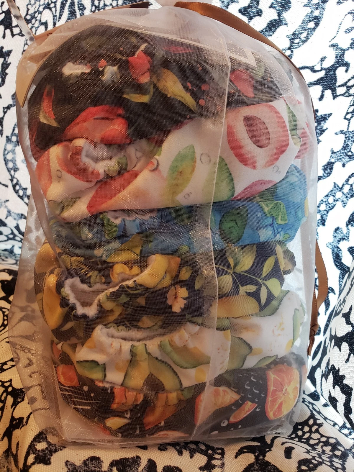 Mama Koala Cloth Diapers 6 New - "Fruity Season" Theme Pack