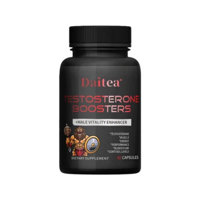 DAITEA Testobooster Capsule - Testo per la Costruzione Muscolare - Testosterone Booster Potenza