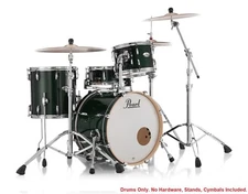 Pearl PMX Professional Maple Emerald Mist Lacquer 20x14_12x8_14x14 Drums Shells