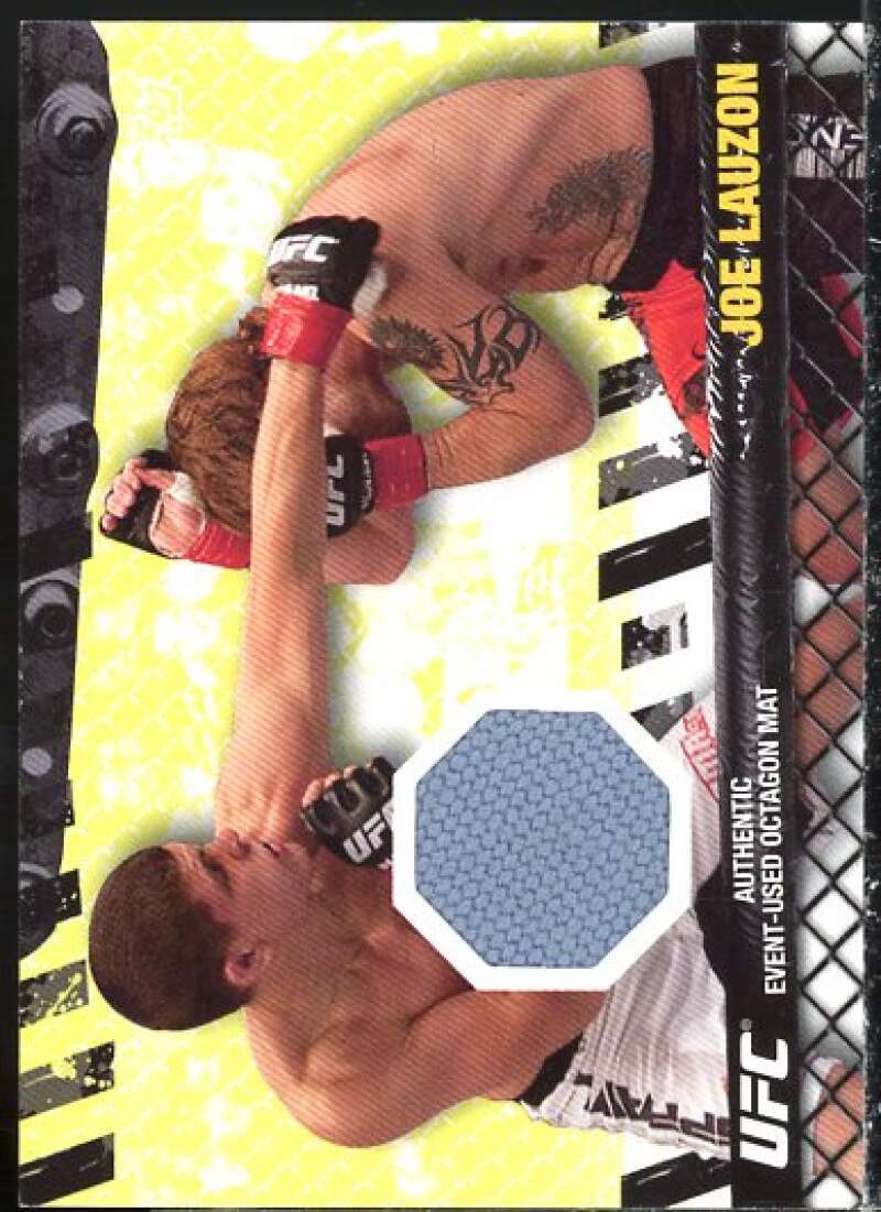 Joe Lauzon #FM-JL Ufc Cards 2010 Topps UFC Fight Mat Relic trading card — raw and PSA graded price guide