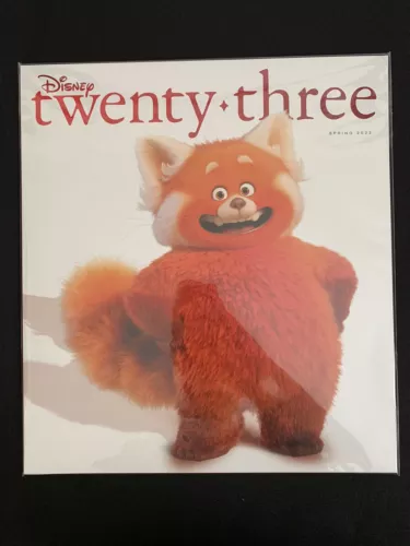 Disney Twenty-Three D23 Magazine Spring 2022 SEALED Turning Red Mei Panda