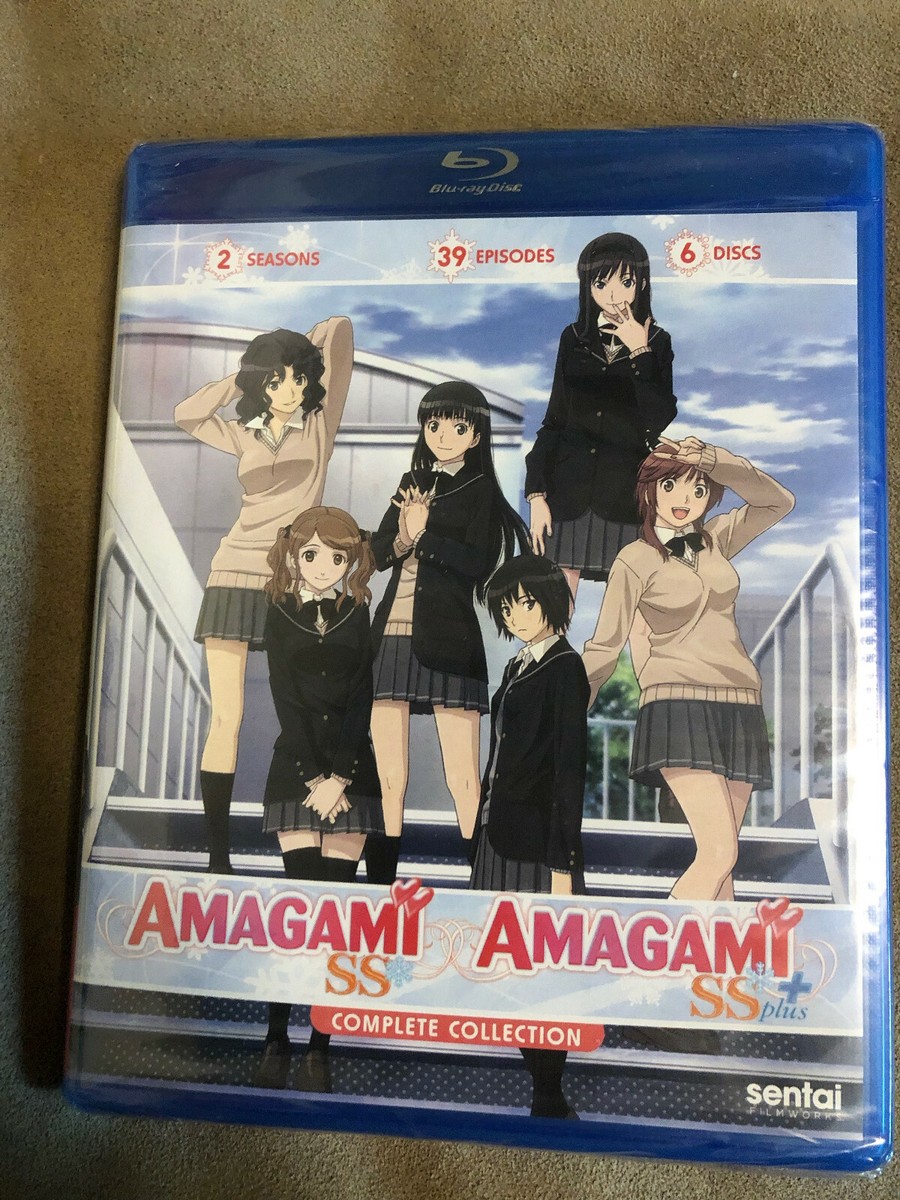 Amagami SS/Amagami SS+: Complete Collection (Blu-ray, 6- Disc Set