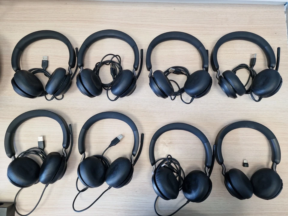 Jabra Evolve 2 Headphones Wired Wireless - Image 2 of 4