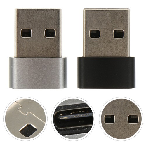 2pcs Cell Phone Cable Connector Charger Cable Adapter Male Female Usb Adapter - Picture 11 of 12