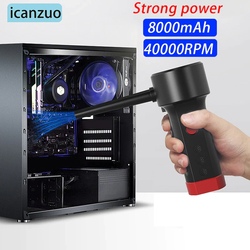 Computer air blower top