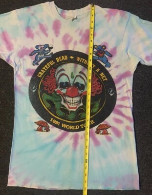 80s 90s jerry garcia greatful dead Tシャツ Vintage 90s Jerry Garcia Air Garcia Grateful Dead Chicago