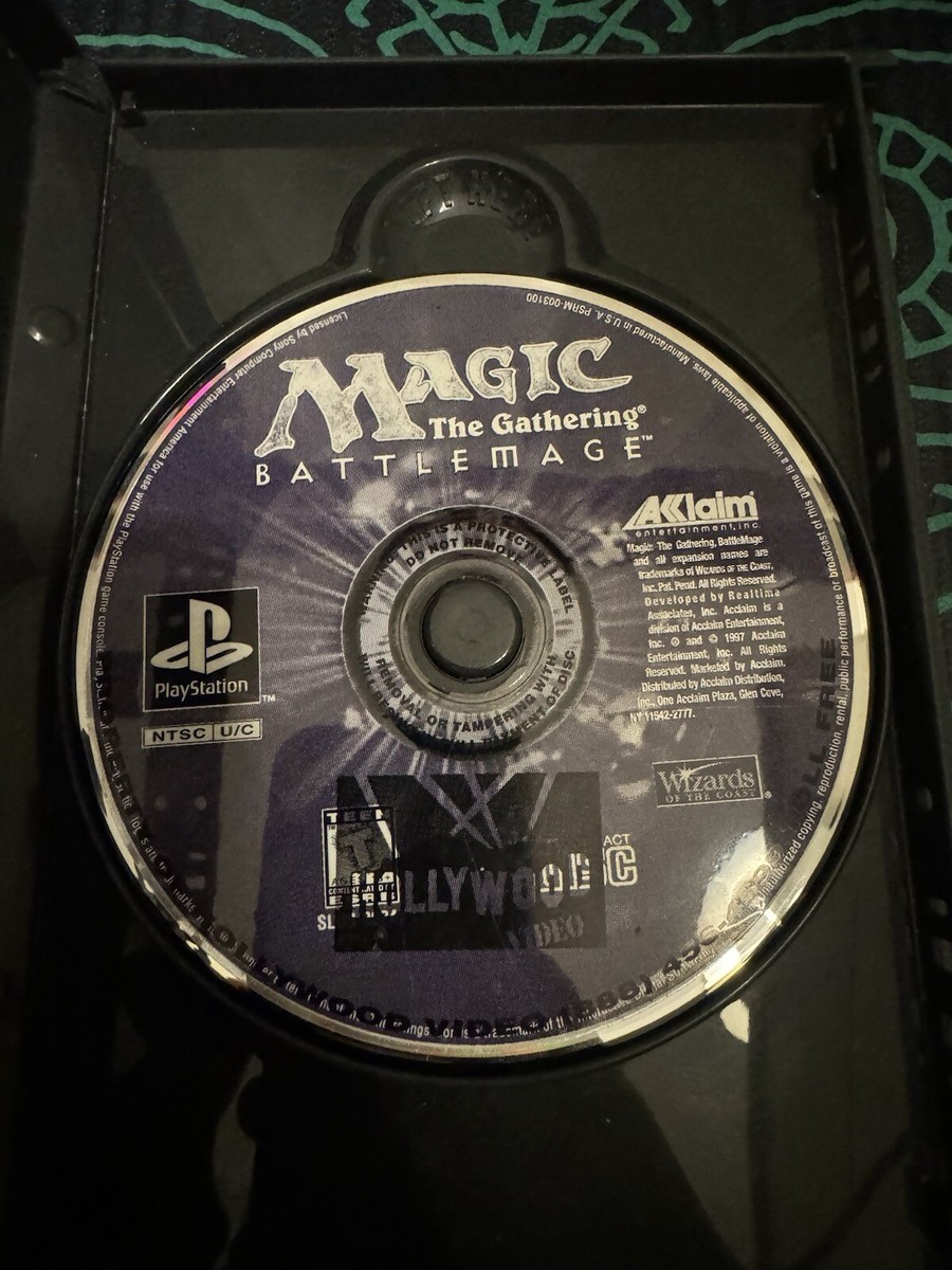 Magic: The Gathering Battlemage (Sony PlayStation 1997) Disc Only  Hollywood