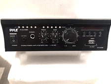 Audio Speaker Power Amplifier System Bluetooth Receiver System Pyle PCAU46BA NEW