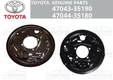 TOYOTA Genuine Brake Backing Plate Rear Left Right Set for 4Runner Tacoma Tundra