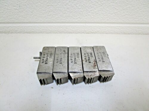 Ridgid 46742 3-1/2" NPSM Pipe Threader Threading Die Set for 4-PJ Used - Picture 2 of 6