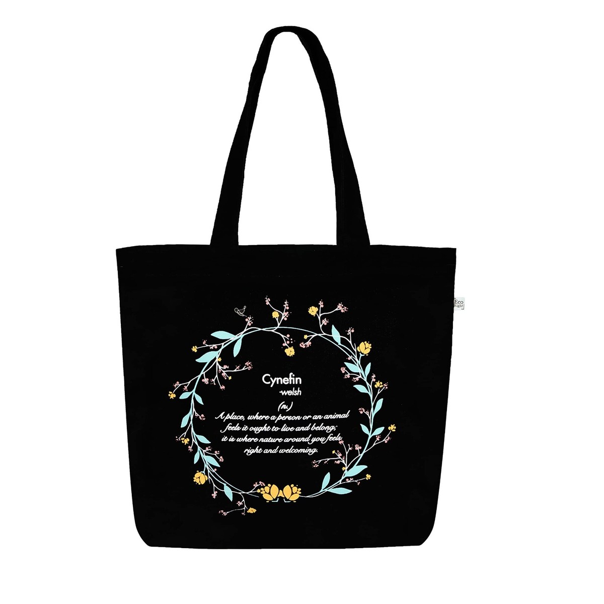 Large Tote Bag for Women with Zip, Stylish Cotton Handbags