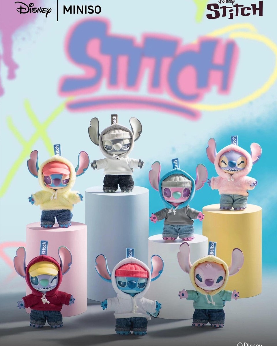 Miniso Disney Stitch Gen Z Street Pendant Blind Box