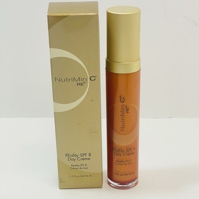 Arbonne NutriMin C RE9 REality SPF 8 Day Creme 1.5 oz Exp 12/2008
