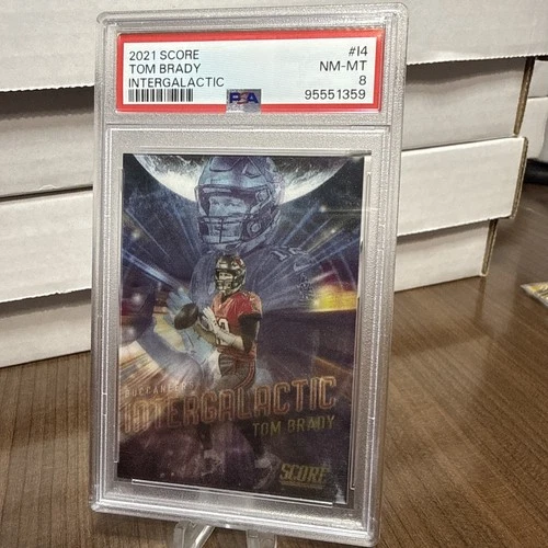 New Listing2021 PANINI SCORE INTERGALACTIC #I4 TOM BRADY PSA 9