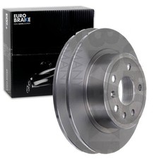 2X EUROBRAKE BREMSSCHEIBEN 286mm VOLL HINTEN PASSEND FÜR SAAB 9-5 | 5815204110