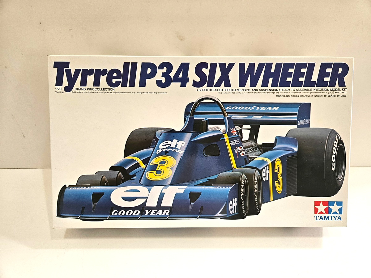 Tyrrell P34.6 Six Wheeler Tamiya 1:12 - Modélisme