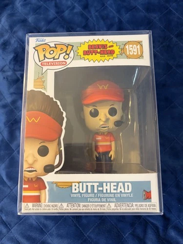 Funko POP! Television Beavis & Butthead- BUTTHEAD NEW IN PROTECTOR #1591