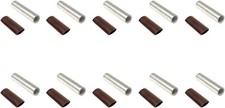 10 Pcs 4/0 AWG Gauge Butt Splice Connector Pure Copper Tin Coated Marine Grade