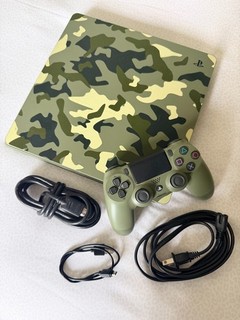 PS4 Slim WWII Special Edition Console LOW FIRMWARE 12.02 1TB USED