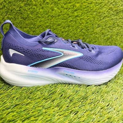 Brooks Glycerin 22 Womens Size 9.5 Purple White Athletic Running Shoes Sneakers