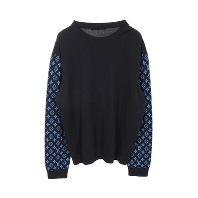 LOUIS VUITTON Monogram sleeve Knitwear RM231Q R93 HON42W wool