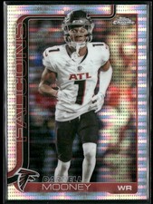 2025 Topps Chrome #11 Darnell Mooney Pulsar Refractor Atlanta Falcons
