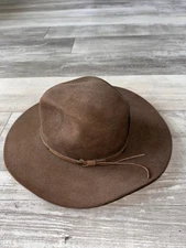 Vintage Resistol Self-Conforming 4X Beaver XXXX Cowboy Hat – Size 6 3/4– Brown