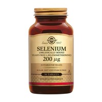 Solgar Selen, Ohne Hefe, 200 Mcg, 50 Tabletten
