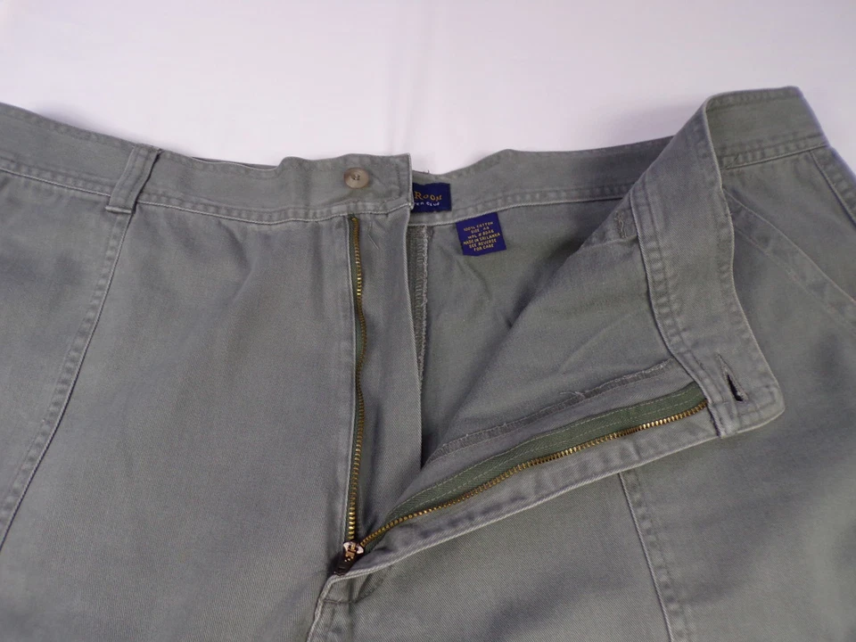 Pantalones Cortos Vintage Club Room Charter Club Para Hombres 44 Golf Walk 100% Algodón 4 Bolsillos G25 Foto 4 de 4