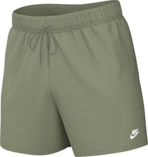 Nike Club Woven Flow Men's Shorts 6in Inseam in Oil Green/White Size 2XL
