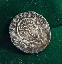 JOHN (1209-1217) Silver Hammered Short X Penny ILGER London Class 6b2 VF