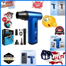 Compressed Air Duster Blower Gun, Cordless Electric Rechargeable Blower 15000...