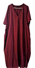 Kleid mit Ballon Effekt grau Gr ca 46 Ballonk...