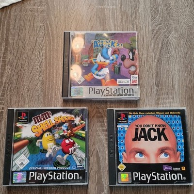 PS One Spiele #Quack Attack#You Dont Know Jack#Shell Shocked