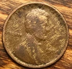 1934 Lincoln Wheat Cent Woody Wood Grain Improper Alloy Unique Eye Appeal Error